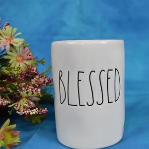 Rae Dunn "BLESSED" Vanilla Candle